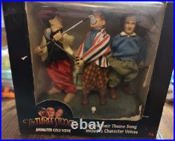 The Three Stooges Animated Golf Scene 2002 NEW IN BOX