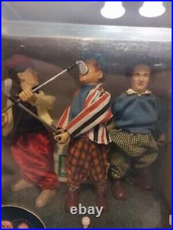 The Three Stooges Animated Golf Scene 2002 NEW IN BOX