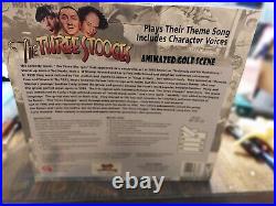 The Three Stooges Animated Golf Scene 2002 NEW IN BOX