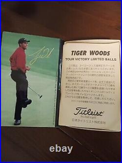 Tiger Woods Commemorative Golf Ball Box Set