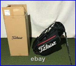 Titleist Premium StaDry Waterproof Stand Bag in Black/Black/Red Brand New Boxed