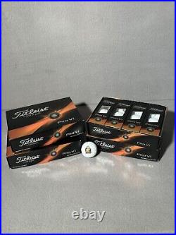 Titleist Pro V1 4 Box 16 Sleeve Of 3 White 48 Golf Ball Logo 4 Dozen Low Numbers