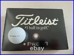 Titleist Pro V1 Left Dot 1 Dozen New In Box Limited Edition/Tour Only