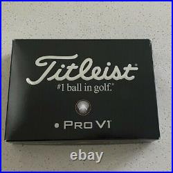 Titleist Pro V1 Left Dot 1 Dozen New In Box Limited Edition/Tour Only