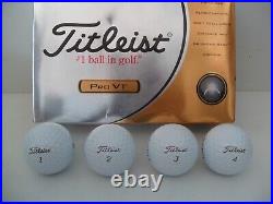 Titleist Pro V1 ROLEX Golf Balls 1 Dozen BRAND NEW in Box 4 Sleeves