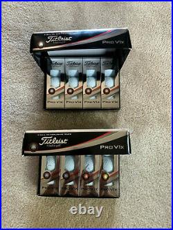Titleist Pro V1x #1 Ball In Golf New In Box Six (6) Boxes 12 In Ea No Logo