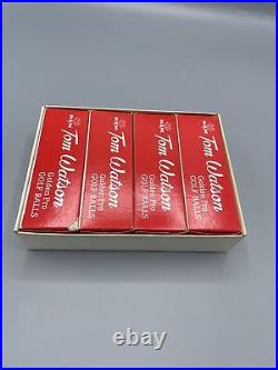 Tom Watson Golf Balls Golden Pro In Original Box Ram Golf Vintage Golf Balls