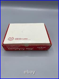 Tom Watson Golf Balls Golden Pro In Original Box Ram Golf Vintage Golf Balls