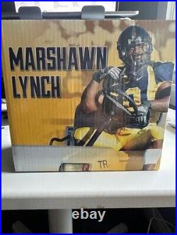 UC Berkeley Cal Bears 2016 Marshawn Lynch Golf Cart Bobblehead With Box NEW