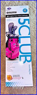 US Kids Golf 5-club Set Height 48-51 Ages 6-8 NEW IN BOX