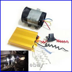 Universal 12V 16.5A Car Electric Turbine Turbo Charger Booster with Controller Box