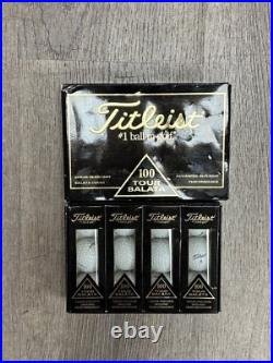 VINTAGE Titleist 100 Tour Balata Full Box Sleeves Golf Balls (5,6,7,8) VINTAGE Titleist 100 Tour Balata Full Box Sleeves Golf Balls (5,6,7,8)