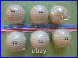 VINTAGE c. 1920s 1930s DELUXE SIGNATURE R, G, B&B 2 DOT 6 GOLF BALL DOZEN BOX SET