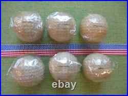 VINTAGE c. 1920s 1930s DELUXE SIGNATURE R, G, B&B 2 DOT 6 GOLF BALL DOZEN BOX SET