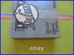 VINTAGE c. 1920s 1930s DELUXE SIGNATURE R, G, B&B 2 DOT 6 GOLF BALL DOZEN BOX SET