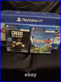 VR PSVR PlayStation 4 Complete in Box Creed & Everybody's Golf VR -Both NEW