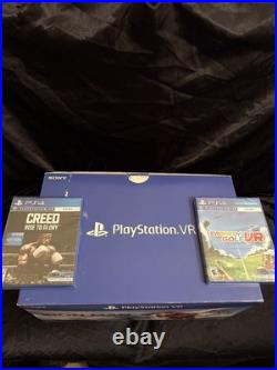 VR PSVR PlayStation 4 Complete in Box Creed & Everybody's Golf VR -Both NEW