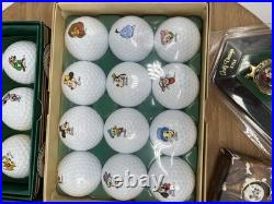 VTG Disney Dozen Characters Golf Lot New And Used in Original Box
