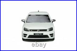 VW GOLF R MK. 7 resin model road car Pure white 2014 Limited Ed 118th Otto 883