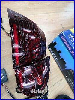 VW Golf Mk5 Rear LED Style Rear Lights Cherry Red Finish JOM 82929 OPEN-BOX#