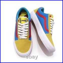 Vans Golf Wang Old Skool Pro Mens Size 10 Yellow Blue Promo Without box Vans Golf Wang Old Skool Pro Mens Size 10 Yellow Blue Promo Without box