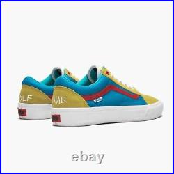 Vans Golf Wang Old Skool Pro Mens Size 10 Yellow Blue Promo Without box Vans Golf Wang Old Skool Pro Mens Size 10 Yellow Blue Promo Without box