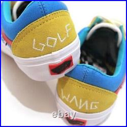 Vans Golf Wang Old Skool Pro Mens Size 10 Yellow Blue Promo Without box Vans Golf Wang Old Skool Pro Mens Size 10 Yellow Blue Promo Without box