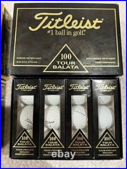 Vintage & Rare- New in Boxes- Titliest Tour Balata 100 golf balls- 2 dz-24 total