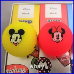 Volvik Disney Mickey And Friends Golf Balls Vivid 1 Box Lot Of 12 Matt Color New