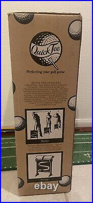 Vtg Quick Tee Golf Ball Dispenser W Dispensing Arm + Original Box SEALED NEW Vtg Quick Tee Golf Ball Dispenser W Dispensing Arm + Original Box SEALED NEW