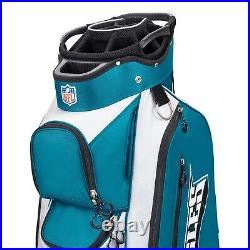 WILSON Golf NFL Cart Golf Bag COLOR Green TEAM PHILADELPHIA EAGLES -New in Box