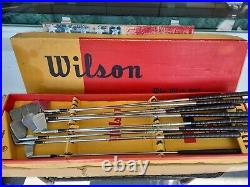 Wilson Display Box Sam Snead Signature Irons 2-9 PW Putter Greenbrier Hotel Pro