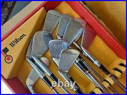 Wilson Display Box Sam Snead Signature Irons 2-9 PW Putter Greenbrier Hotel Pro