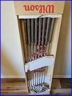 Wilson Golf X31 Plus Iron Set. 3-P Steel Shaft. Right Handed New In Box Vintage